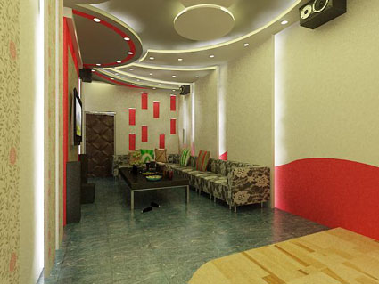 Thiết kế phòng hát karaoke - Phòng hát karaoke Nguyễn Trãi