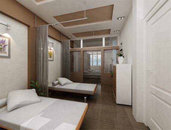 Thiết kế nhà mặt phố - Nhà anh Thắng mặt phố Kim Mã